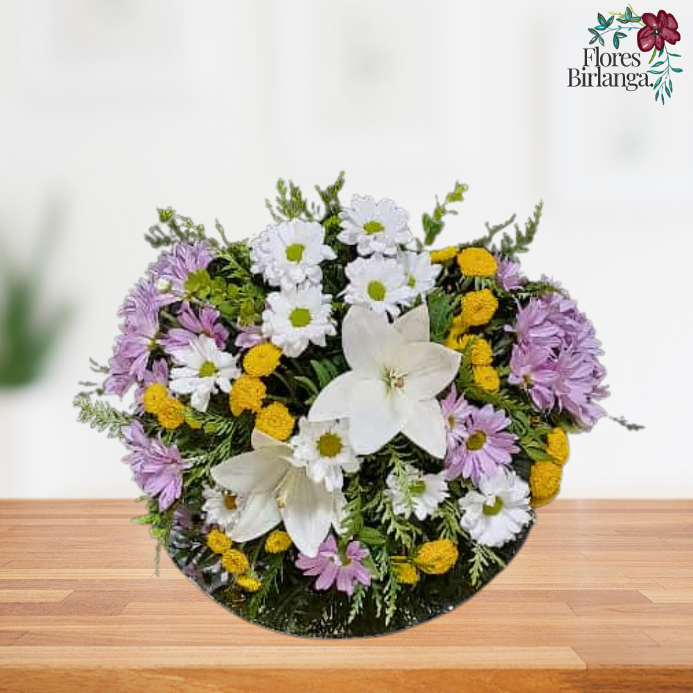 Centro Floral "Homenaje de Colores" para Todos los Santos - Imagen 2